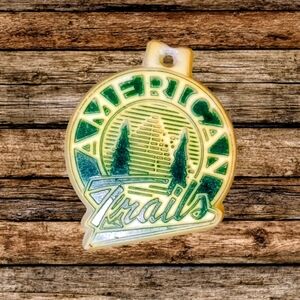 AMERICAN TRAILS KEY CHAIN/ KEY RING